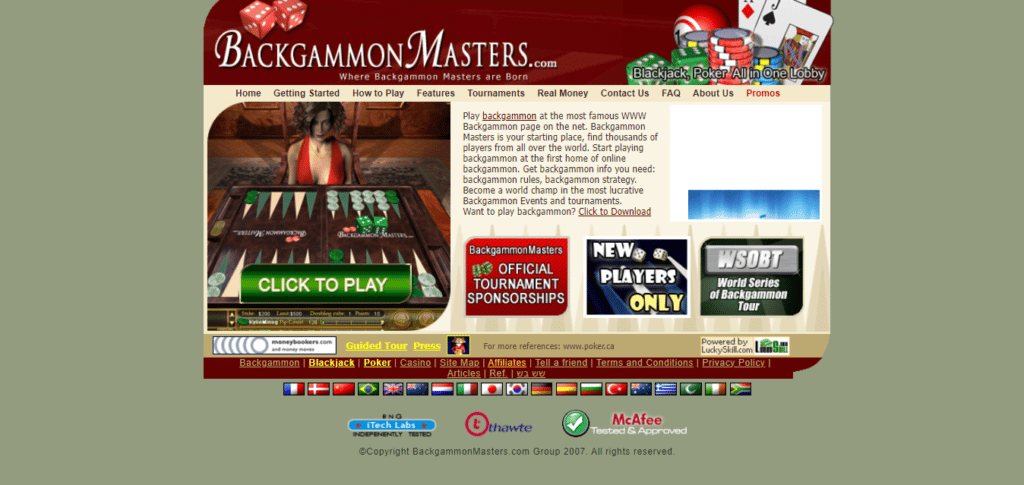 Backgammon Masters